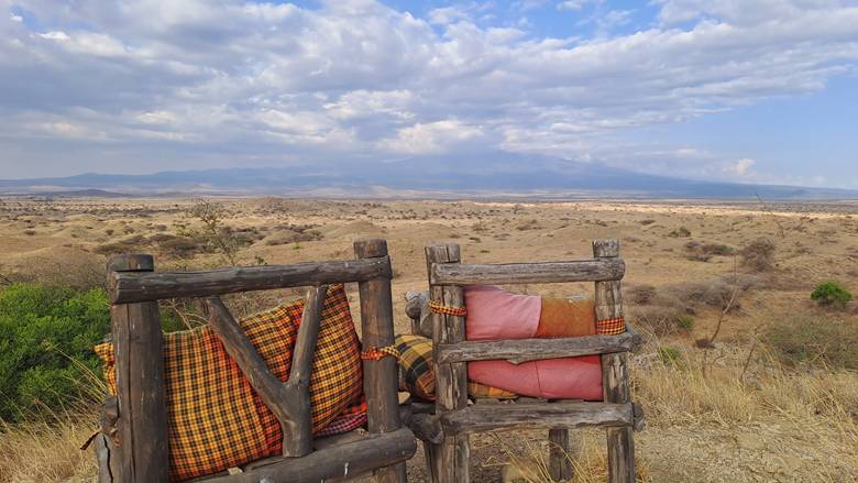 Smeštaj spolja u Masai Lodge-u